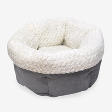 이지펫 원형 딥방석 고양이방석 강아지방석