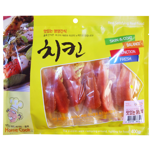 홈쿡 맛있는 닭갈비 강아지간식 400g[쇼핑몰 이름]